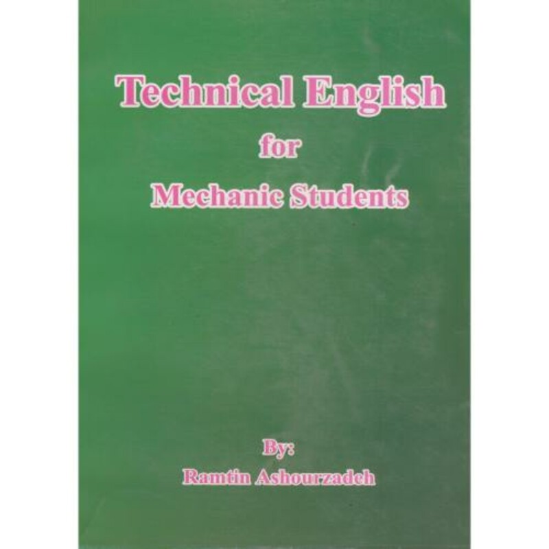 کتاب Technical English for Mechanic Students
