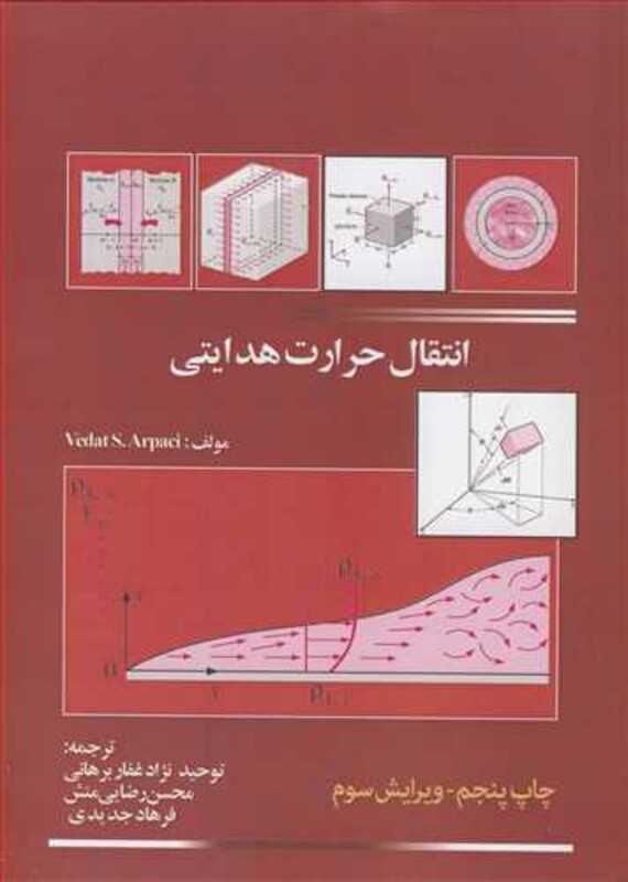کتاب انتقال حرارت هدایتی نشر نژادغفاربرهانی توحید