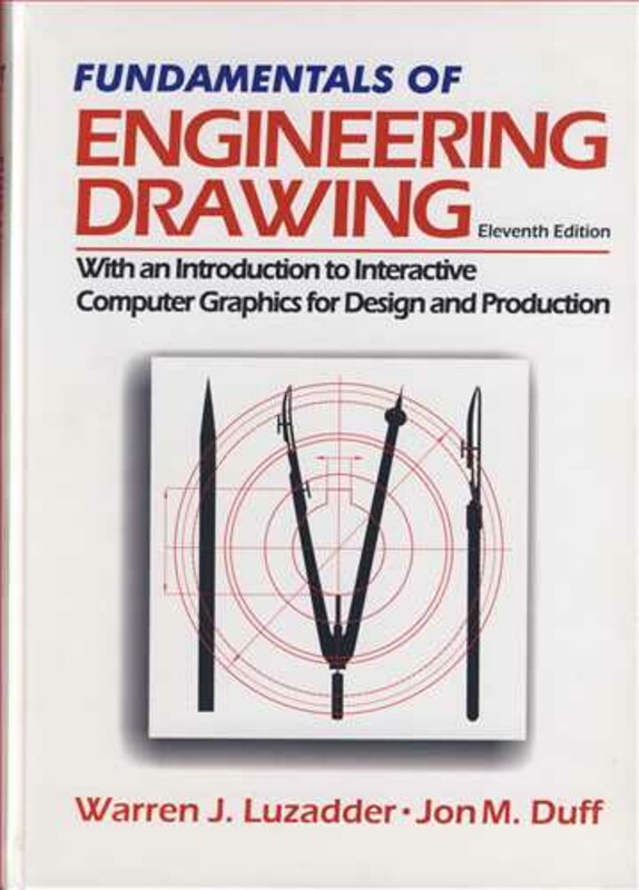 کتاب FUNDAMENTALS OF ENGINEERING DRAWING