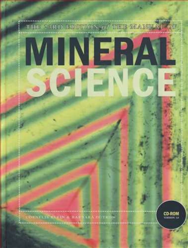 کتاب MANUAL OF MINERAL SCIENCE