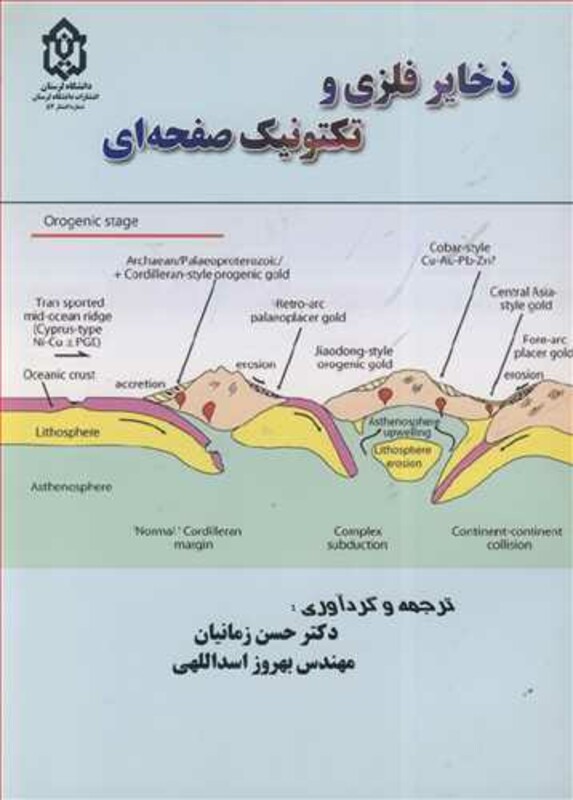 کتاب ذخایر فلزی و تکتونیک صفحه ای