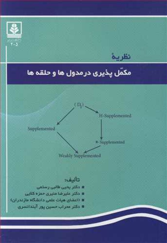 کتاب نظریه مکمل پذیری در مدول ها و حلقه ها