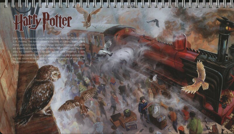 کتاب دفتر یادداشت خط دار هری پاتر کد 383 ، سیمی