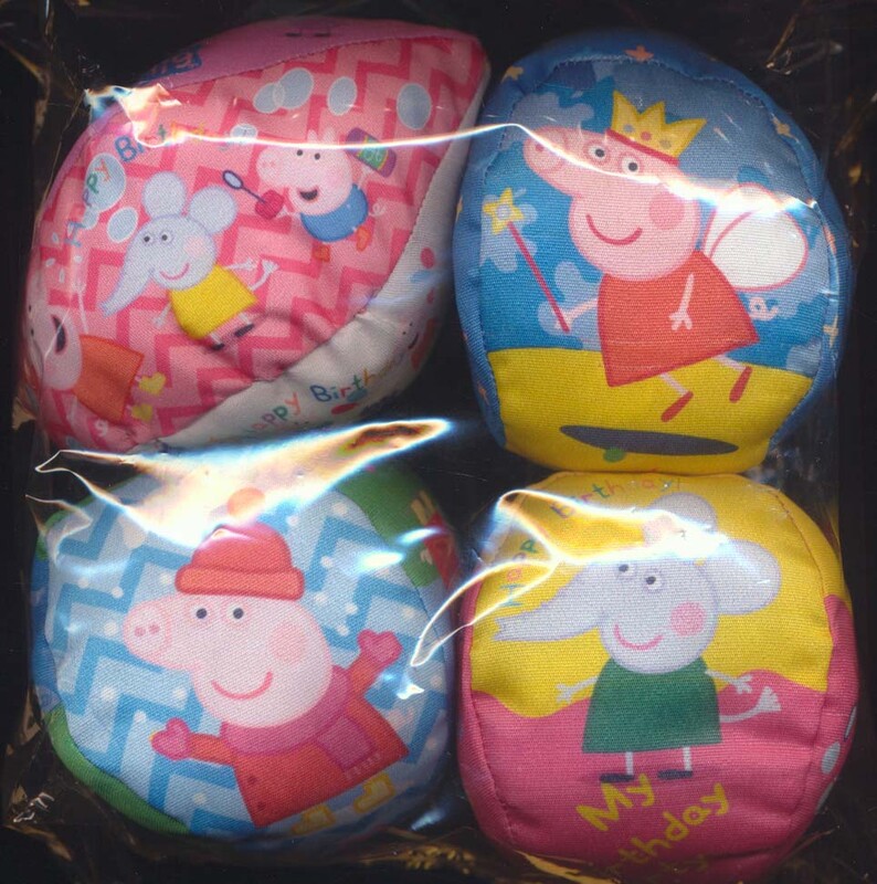 کتاب بسته بازی توپ های پارچه ای پپا