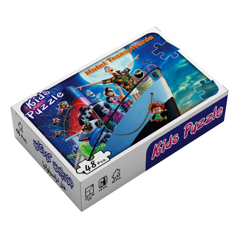 بسته پازل هتل ترانسیلوانیا 48 تکه