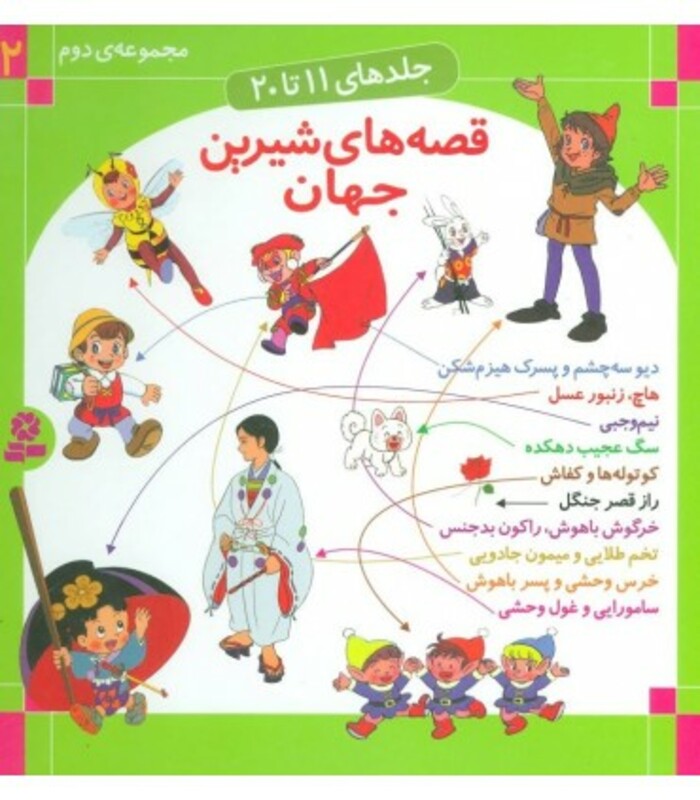 کتاب مجموعه قصه های شیرین جهان 2