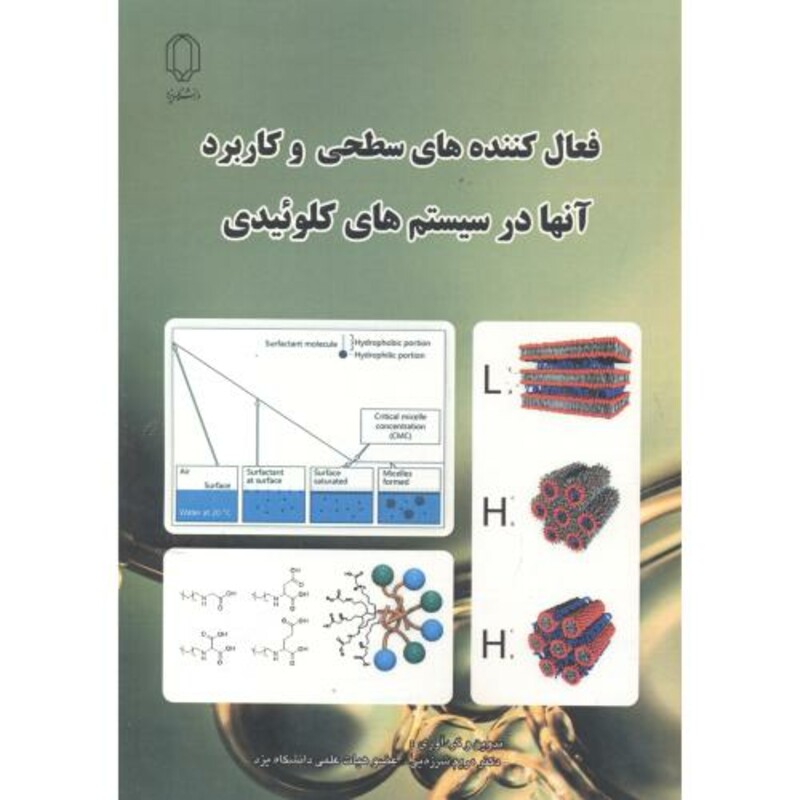 کتاب فعال کننده های سطحی و کاربرد آنها در سیستم های کلوئیدی