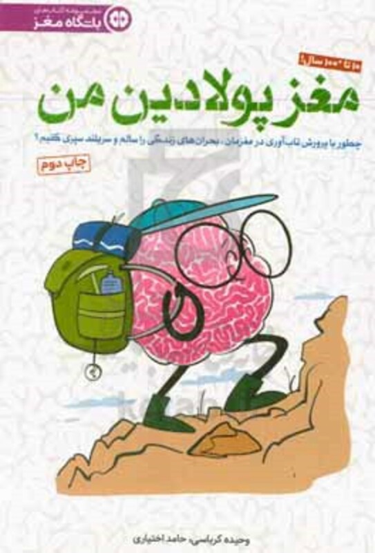 کتاب مغز پولادین من چطور با پروش تاب آوری در مغزمان،بحران های زندگی را سالم و سربلند سپری کنیم؟