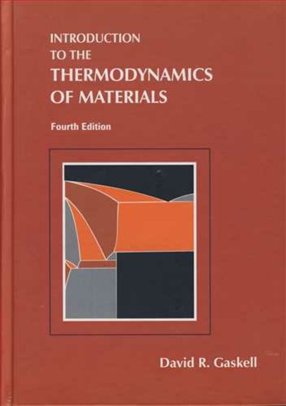کتاب INTRODUCTION TO THE THERMODYNAMICS OF MATERIALS