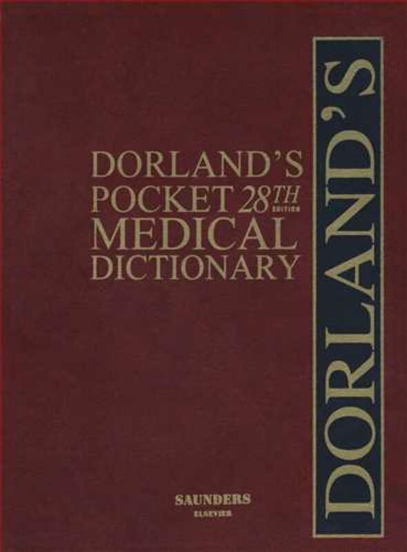کتاب DORLAND S POCKET MEDICAL DICTIONARY