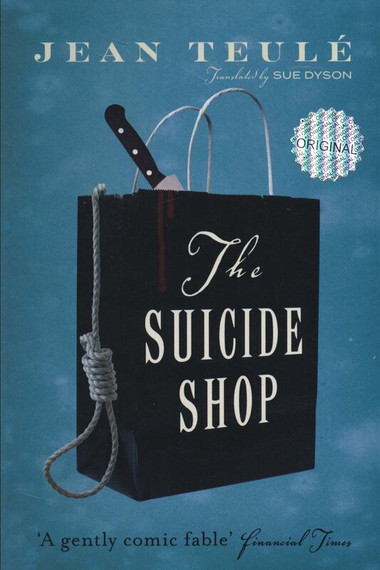کتاب THE SUICIDE SHOPمغازه خودکشی زبان اصلی ، تک زبانه