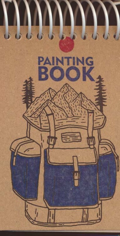 کتاب دفترچه یادداشت بی خط کد 268 ، سیمی