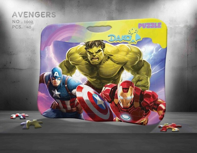 کتاب پازل صفحه ای اونچرز داکو