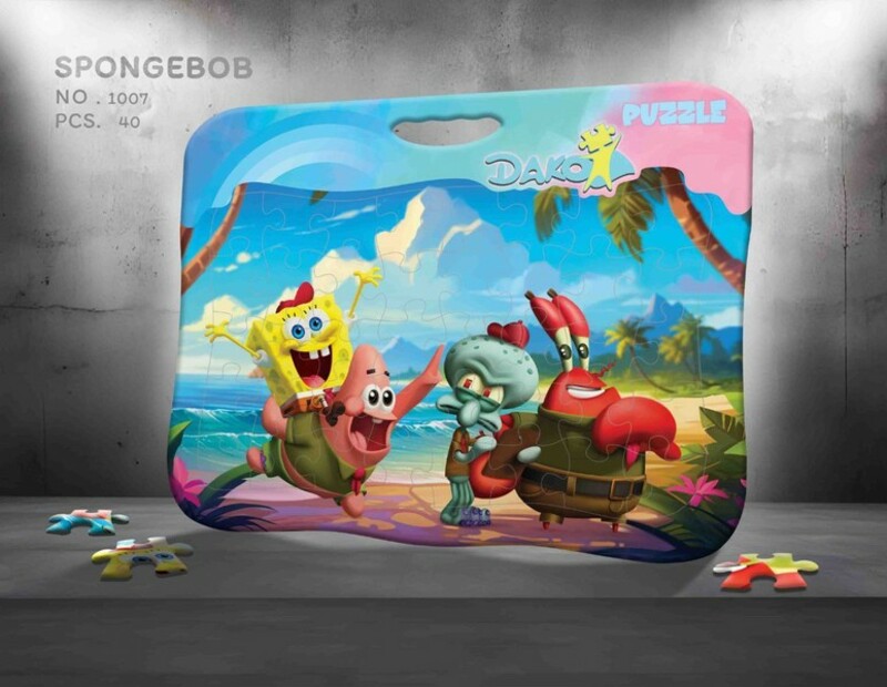 کتاب پازل صفحه ای باب اسفنجی داکو