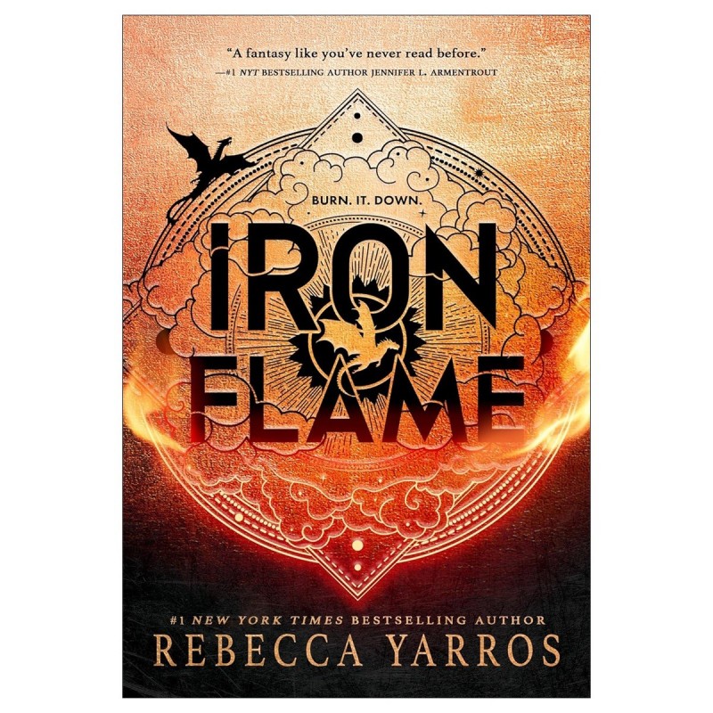 دانلود کتاب رمان شعله آهنین اثر ربکا یاروس زبان اصلی