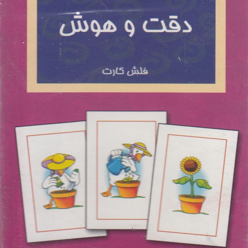 کتاب فلش کارت دقت و هوش