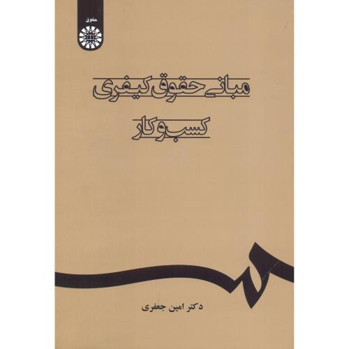 کتاب مبانی حقوق کیفری کسب و کار
