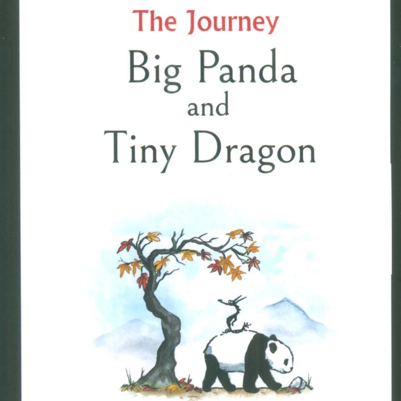 کتاب THE JOURNEYBIG PANDA AND TINY DRAGONسفر،پاندای بزرگ و اژدهای کوچک زبان اصلی،انگلیسی