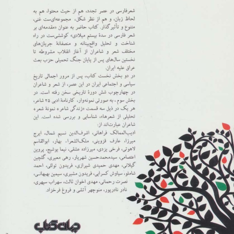 کتاب مقدمه ای بر شعر فارسی در سده بیستم میلادی
