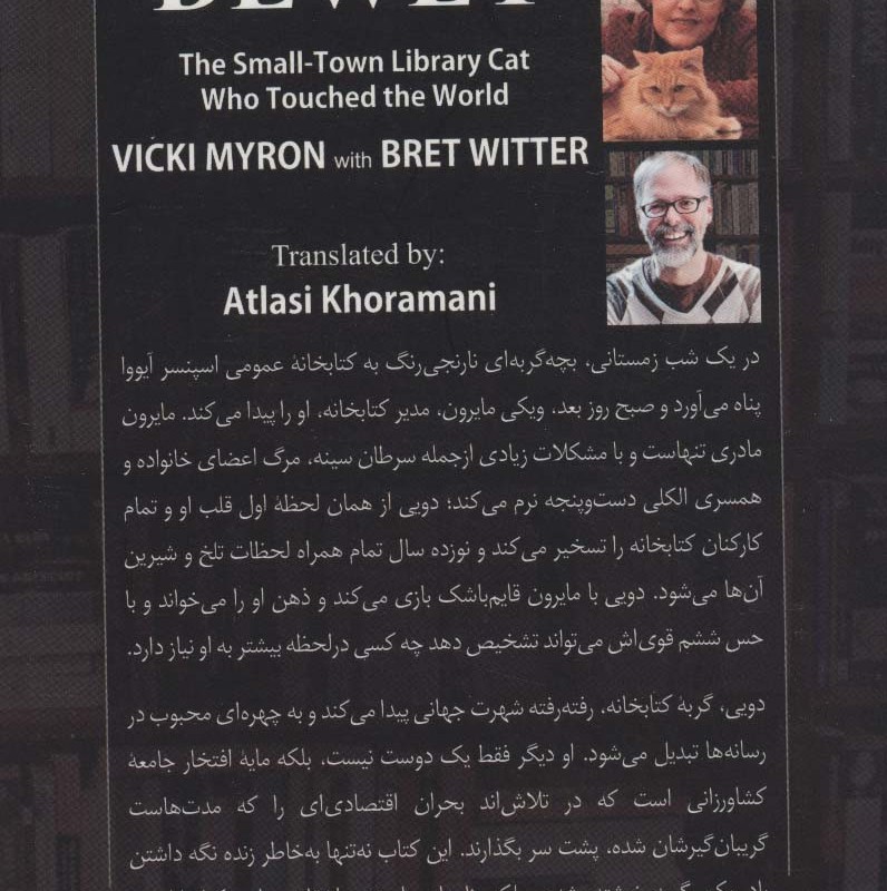 دویی گربه کتابخانه
