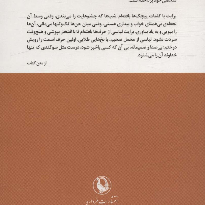 فکر نکن تنهایی نشر مروارید
