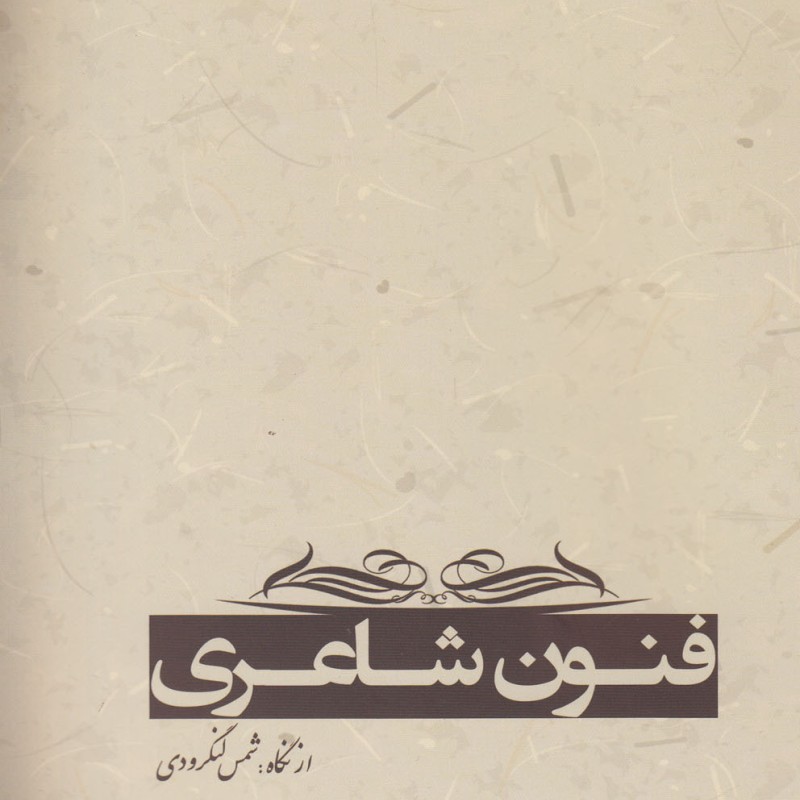 فنون شاعری - شمس لنگرودی