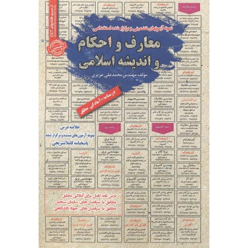 معارف و احکام و اندیشه اسلامی