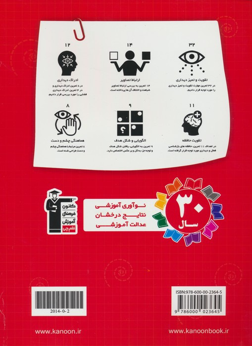 50 تمرین برای افزایش دقت و تمرکز پیش از دبستان