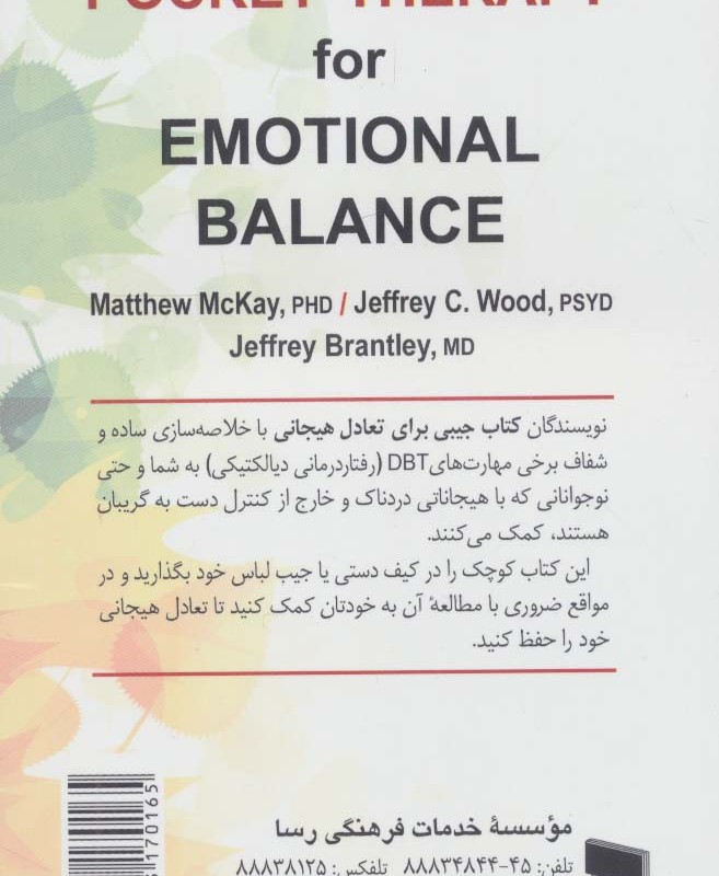 کتاب جیبی برای تعادل هیجان