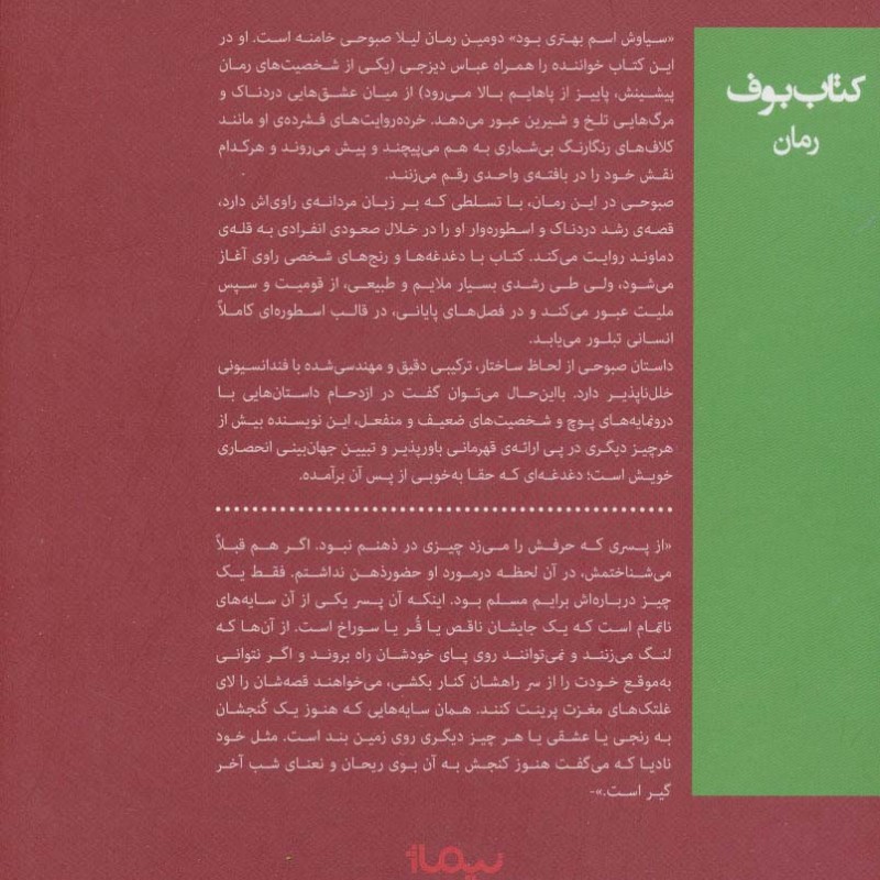 سیاوش اسم بهتری بود