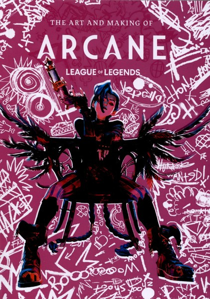 مانگا آرت بوک THE ART AND MAKING OF ARCANE کتابیار