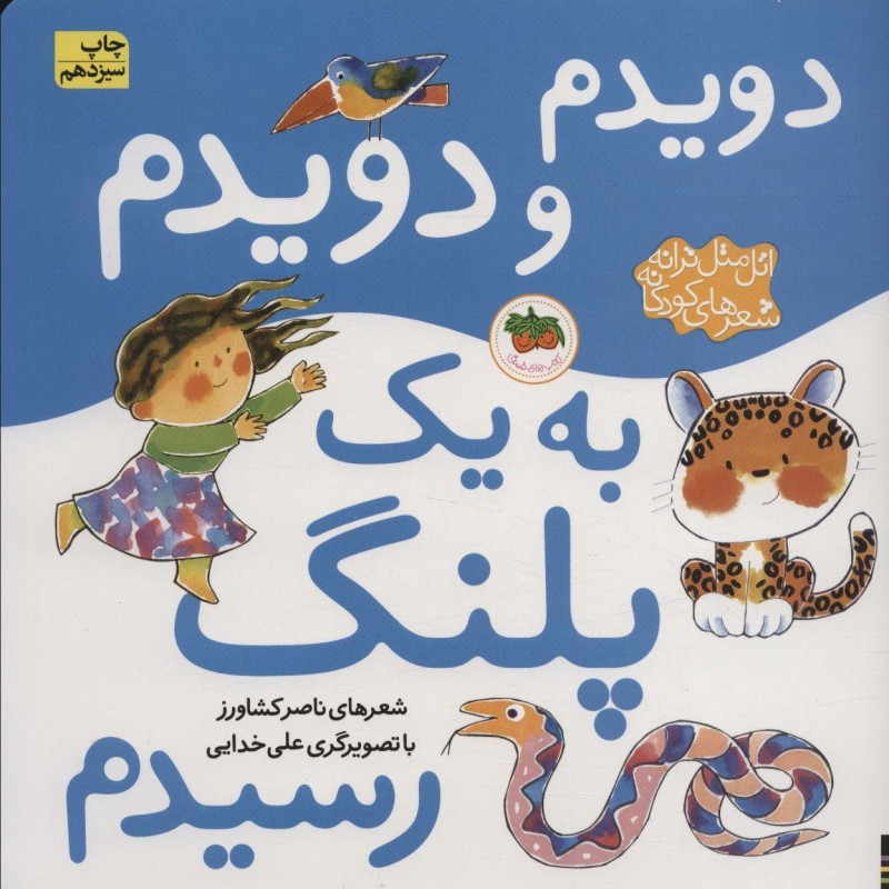 کتاب دویدم و دویدم به یک پلنگ رسیدم ازاتل متل ترانه شعرهای کودکانه