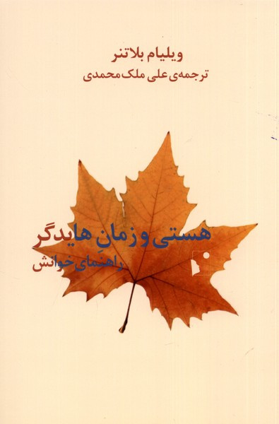 هستی و زمان هایدگر راهنمای خوانش شب خیز