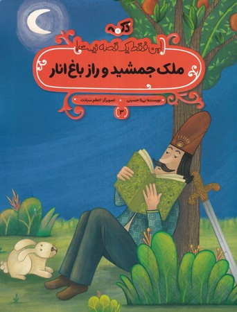ملک جمشید و راز باغ انار این فقط 1 قصه نیست شمیز،رحلی منگنه ای،پی نما