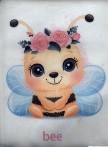 فلش کارت پارچه ای حیوانات عسل نشر