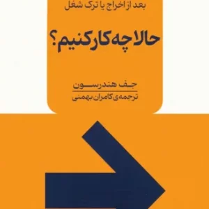 کتاب حالا چه کار کنیم؟ بعد از اخراج یا ترک شغل