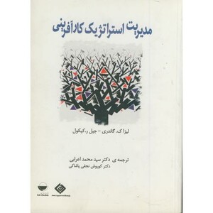 کتاب مدیریت استراتژیک کارآفرینی