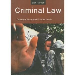 کتاب criminal law