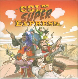 کتاب بسته بازی کارتی دزدی تیز و بز COLT SUPER EXPRESS ، باجعبه