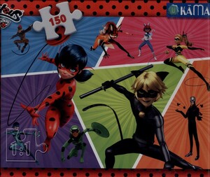 کتاب پازل 150 تکه دختر کفشدوزکی کامک