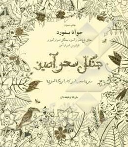 کتاب جنگل سحرآمیز سفری عجیب در کتاب رنگ آمیزی