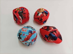 کتاب بسته بازی توپ های پارچه ای دختر کفشدوزکی