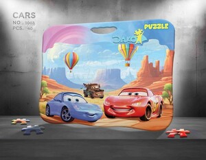 کتاب پازل صفحه ای ماشین ها داکو