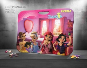 کتاب پازل صفحه ای پرنسس ها داکو