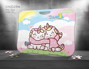 کتاب پازل صفحه ای یونیکورن داکو