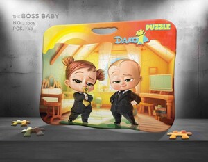 کتاب پازل صفحه ای بچه رئیس داکو