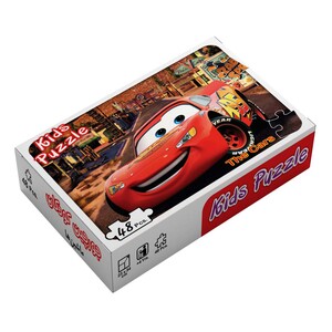 کتاب بسته پازل ماشین ها 48تکه،باجعبه