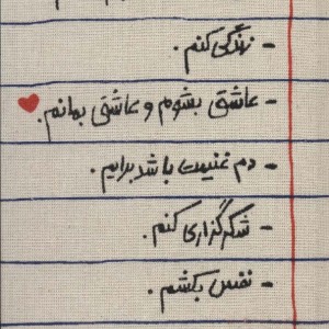 کتاب تقویم پارچه ای خانومچه کارهایی که امسال باید انجام بدهم... 1404 جمعه جدا