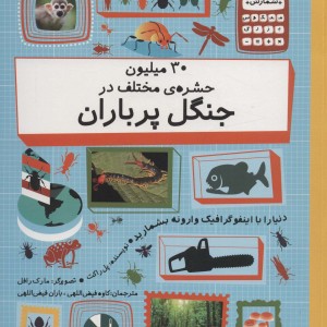 30 میلیون حشره مختلف در جنگل پر باران