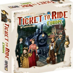 کتاب بسته بازی کارتی تیکت تو راید اروپا TICKET TO RIDE EUROPE باجعبه